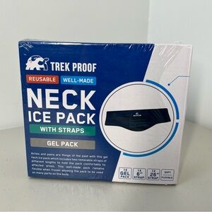 New Sealed Trek Proof Ice Pack Reusable Cold Therapy Gel Neck Wrap